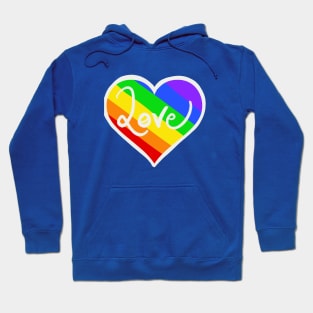 Rainbow Heart Hoodie